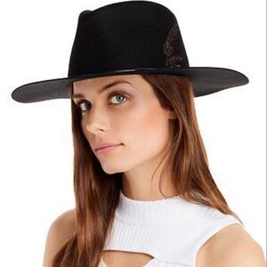 Rag & Bone Feather Wool Fedora